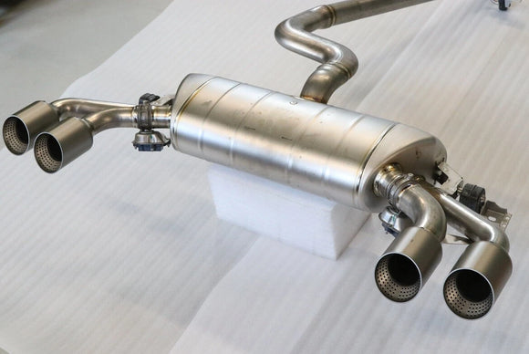 Genuine Volkswagen Akrapovič Titanium Exhaust - MK8 Golf R