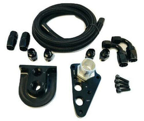 Precision Works Oil Filter Relocation Kit - Ford 4.6 & 5.4 Mustang F150