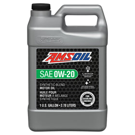 AMSOIL 0W-20 Synthetic-Blend Motor Oil 3.78 Liter Jug