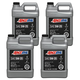 AMSOIL 5W-20 Synthetic-Blend Motor Oil Case of 4