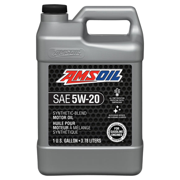 AMSOIL 5W-20 Synthetic-Blend Motor Oil 3.78 Liter Jug
