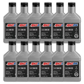 AMSOIL 5W-20 Synthetic-Blend Motor Oil Case of 12