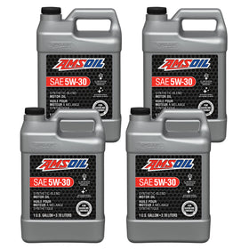 AMSOIL 5W-30 Synthetic-Blend Motor Oil Case of 4