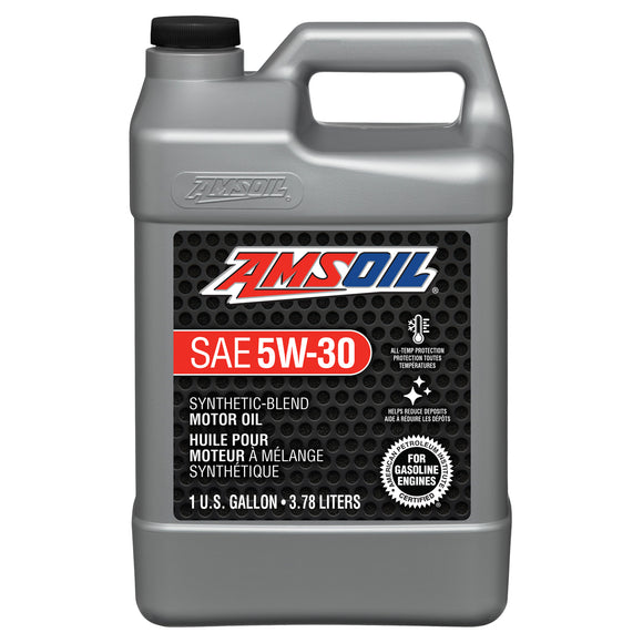 AMSOIL 5W-30 Synthetic-Blend Motor Oil 3.78 Liter Jug