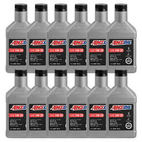 AMSOIL 5W-30 Synthetic-Blend Motor Oil Case of 12