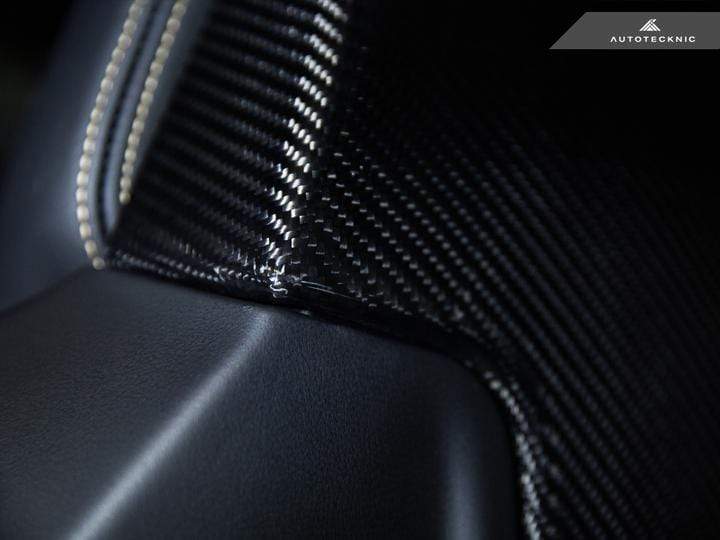 AutoTecknic Dry Carbon Seat Back Cover | BMW F91/F92/F93 M8