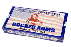 AFR SB Ford Scorpion Blue Roller Rockers. 7/16 x 1.6