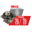 SCREAMER STAGE 1 PERFORMANCE GT37 TURBO FORD F250/F350 6.0L POWER STROKE 2003-2007-6