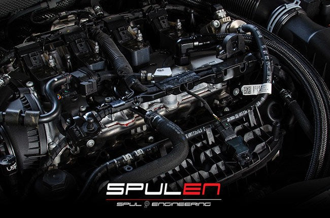 Spulen MK7 Golf R, S3 Billet Spherical Catch Can Kit V2 - Black