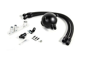 Spulen 2.0T FSI Billet Spherical Catch Can Kit- Black