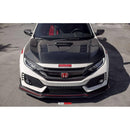 TS-STYLE CARBON FIBER HOOD FOR 2017-2021 HONDA CIVIC TYPE R-4