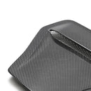 Seibon OEM-Style Dry Carbon Fiber Hood Scoop | 2017-2020 Honda Civic Type-R-3