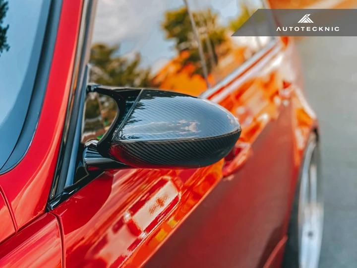 Autotecknic Replacement Version II Dry Carbon Mirror Covers - BMW E9X M3 | E82 1M