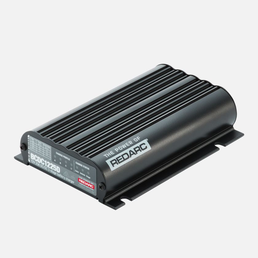 REDARC DC/DC Dual Input In-Vehicle Battery Charger - 12V 25A