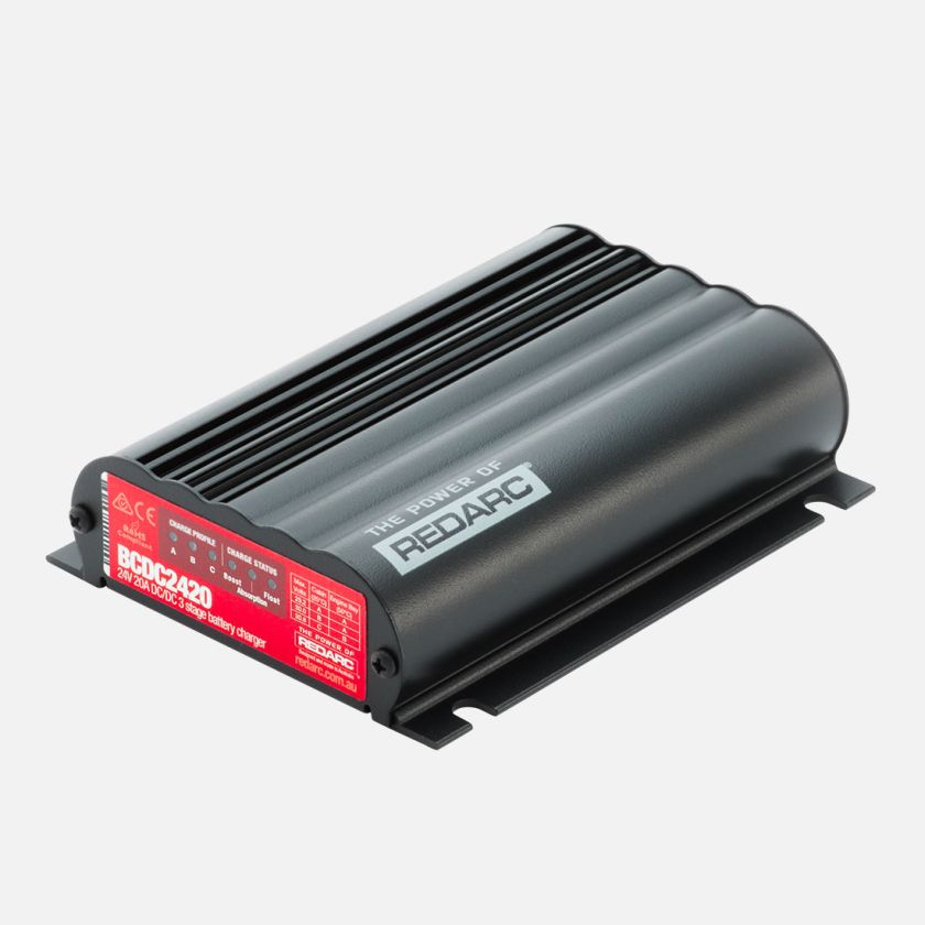 REDARC DC/DC 3-Stage In-Vehicle Battery Charger - 24V 20A