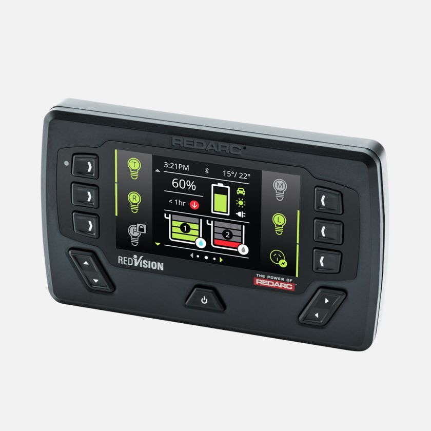 REDARC Remote Control Unit - 4.3In Display TVMS Packed
