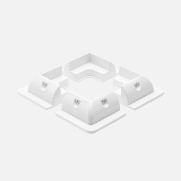 REDARC ABS Plastic Corner Solar Panel Mount Set - 4 Pieces