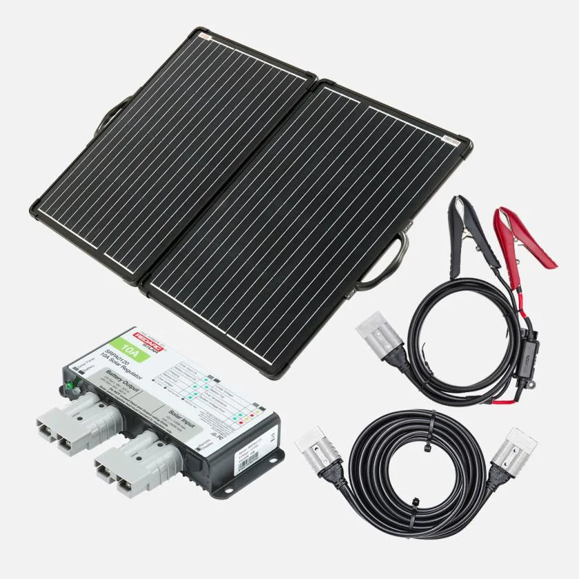 REDARC Monocrystalline Portable Folding Solar Panel Kit - 120W