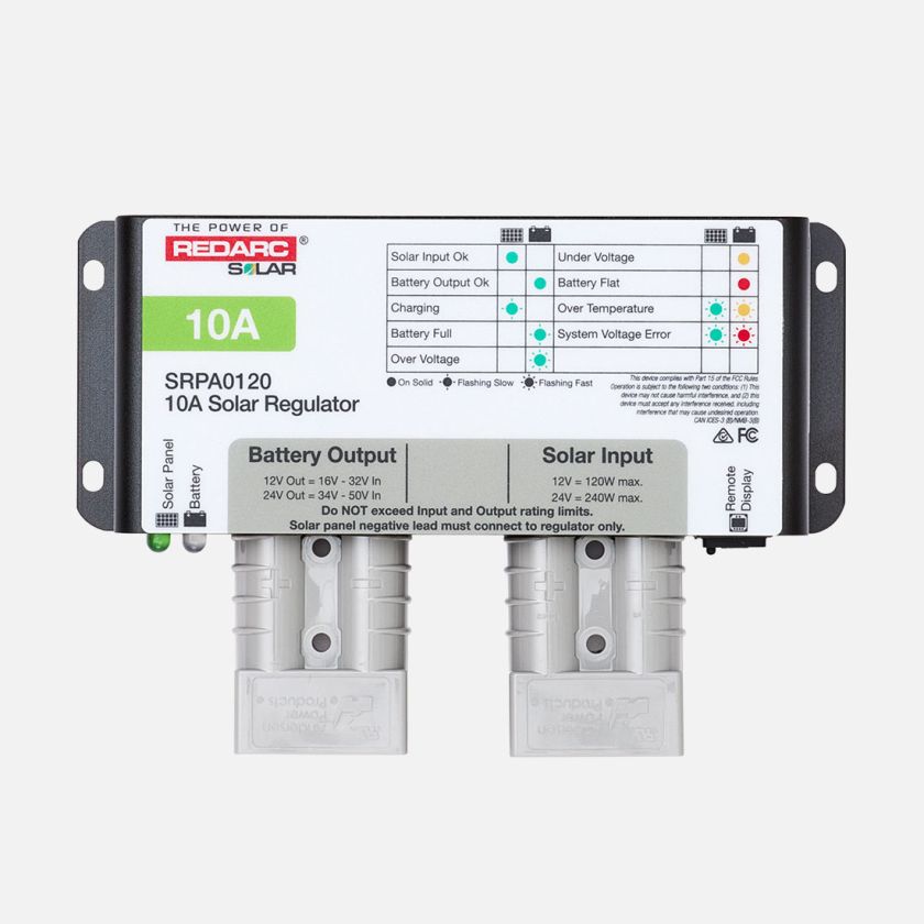 REDARC Solar Regulator w/Anderson Connect - 10A - 0