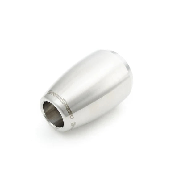 Grimmspeed Standard Shift Knob Stainless Steel Raw M12x1.25 Manual For Subaru - 0