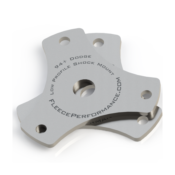 Fleece Performance 2500 and 3500 Low Profile Shock Mounts