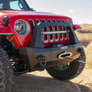 Rock Slide 18-22 Jeep JL 2-4 Door Rigid Shorty Front Bumper / Complete With Winch Plate-4