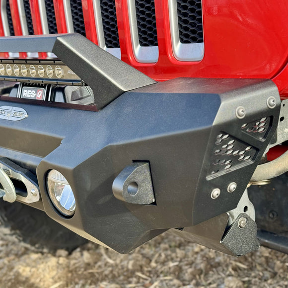 NEW Aluminum Shorty Front Bumper For Jeep JL / JT