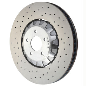 SHW 15-19 Ford Mustang Shelby GT350 (Up to 2/4/2019) Right Front Drilled LW Brake Rotor (FR3Z1125E)