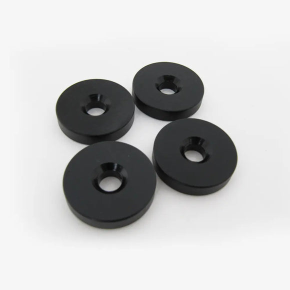 PCI 1/4"X 1-1/4" NYLON SEAT MOUNT SIDE SPACERS W/HARDWARE (4PCS)