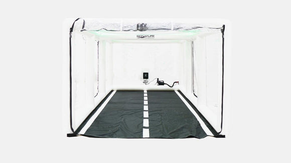 CarCapsule 16' Signature Series Showcase White w/Road Emblazoned Floor includes