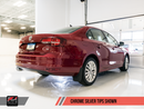 AWE Touring Edition Exhaust for MK6 GLI 2.0T - MK6 Jetta 1.8T - Polished Silver Tips-3