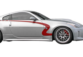 STILLEN 4-PIECE POLYURETHANE BODY KIT - SERIES 1 SKIRTS W/ FRONT LIP SPOILER: 03 - 0