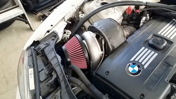 BMS Silicone Single Turbo Filter for 4" Turbo Inlet