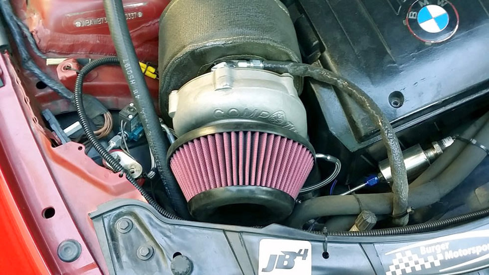 BMS Silicone Single Turbo Filter for 4" Turbo Inlet