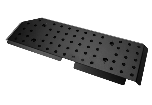 Cali Raised 05-23 Dcsb / Ac Toyota Tacoma Fuel Tank Skid Plate - Steel / Raw