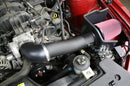 JLT 05-09 Ford Mustang V6 Series 2 Black Textured Cold Air Intake Kit w/Red Filter - Tune Req-1
