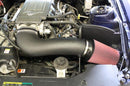 JLT 2010 Ford Mustang GT Black Textured Series 3 Cold Air Intake Kit w/Red Filter - Tune Req-1