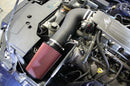 JLT 2010 Ford Mustang GT Black Textured Series 3 Cold Air Intake Kit w/Red Filter - Tune Req-2