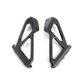 OEM-style carbon fiber rear spoiler mounting bracket for 2023-2025 Honda Civic Type R - 0