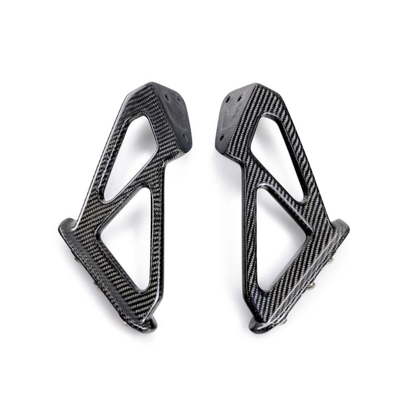 OEM-style carbon fiber rear spoiler mounting bracket for 2023-2025 Honda Civic Type R