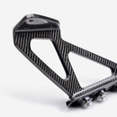 OEM-style carbon fiber rear spoiler mounting bracket for 2023-2025 Honda Civic Type R-4