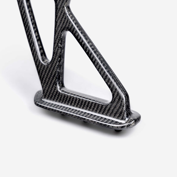 OEM-style carbon fiber rear spoiler mounting bracket for 2023-2025 Honda Civic Type R