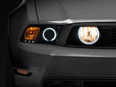 Raxiom 05-12 Ford Mustang GT LED Halo Fog Lights (Smoked)-2