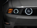 Raxiom 05-12 Ford Mustang GT LED Halo Fog Lights (Smoked)-1