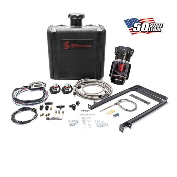Snow Performance Stg 3 Boost Cooler Water Injection Kit TD Univ. (SS Braided Line and 4AN Fittings)