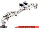 AWE SwitchPath™ Exhaust for Porsche 991.1 / 991.2 GT3 / RS - Chrome Silver Tips-5