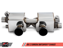 AWE SwitchPath™ Exhaust for 991.2 Carrera / S / GTS with PSE - Diamond Black Tips-11