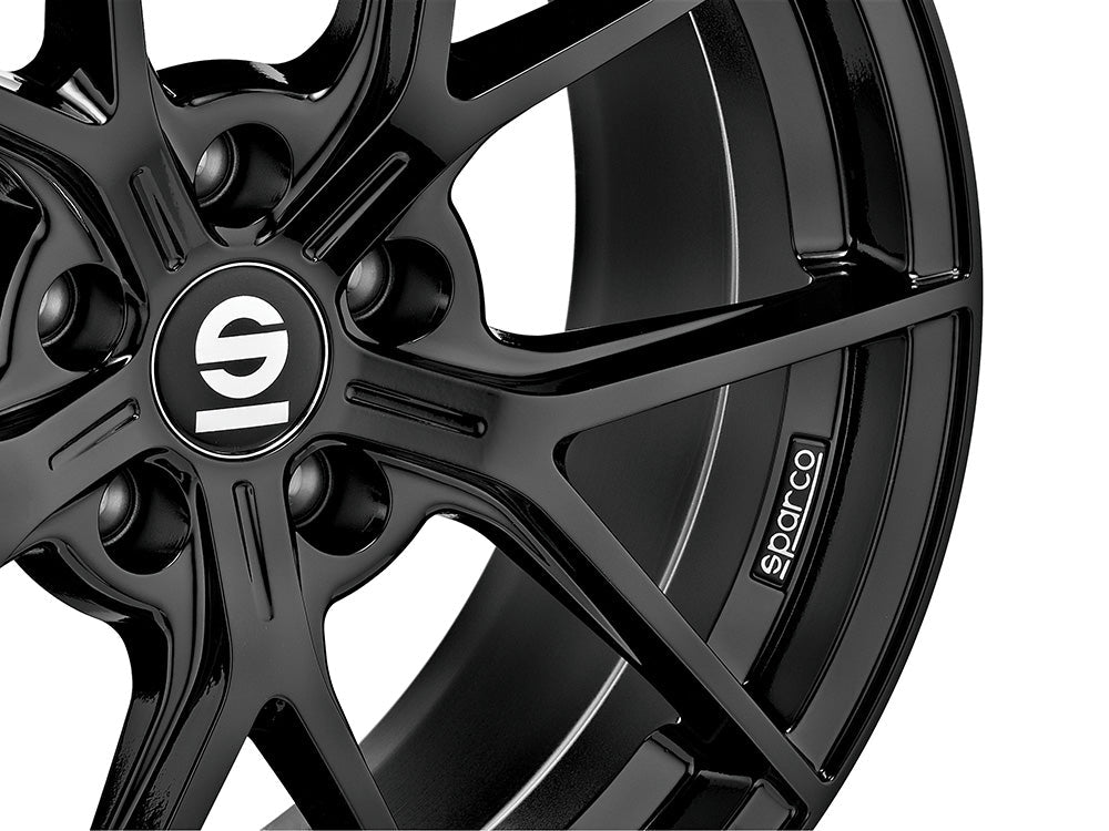 OZ SPARCO PODIO 17 X 7.5 +45 5 X 114.3 CB73.1 GLOSS BLACK | Park