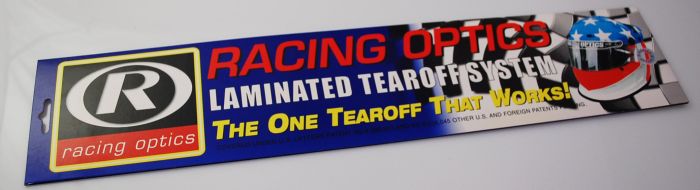 Bell 287 Srv Helmet Shield Tearoffs Racing Optics Speedstack(3) 4Mil (3408C 4)