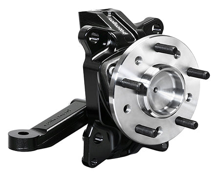 Wilwood Spindle Kit Pair w/ Hub & Steering Arm 63-70 C10 Pickup 2.50in Drop